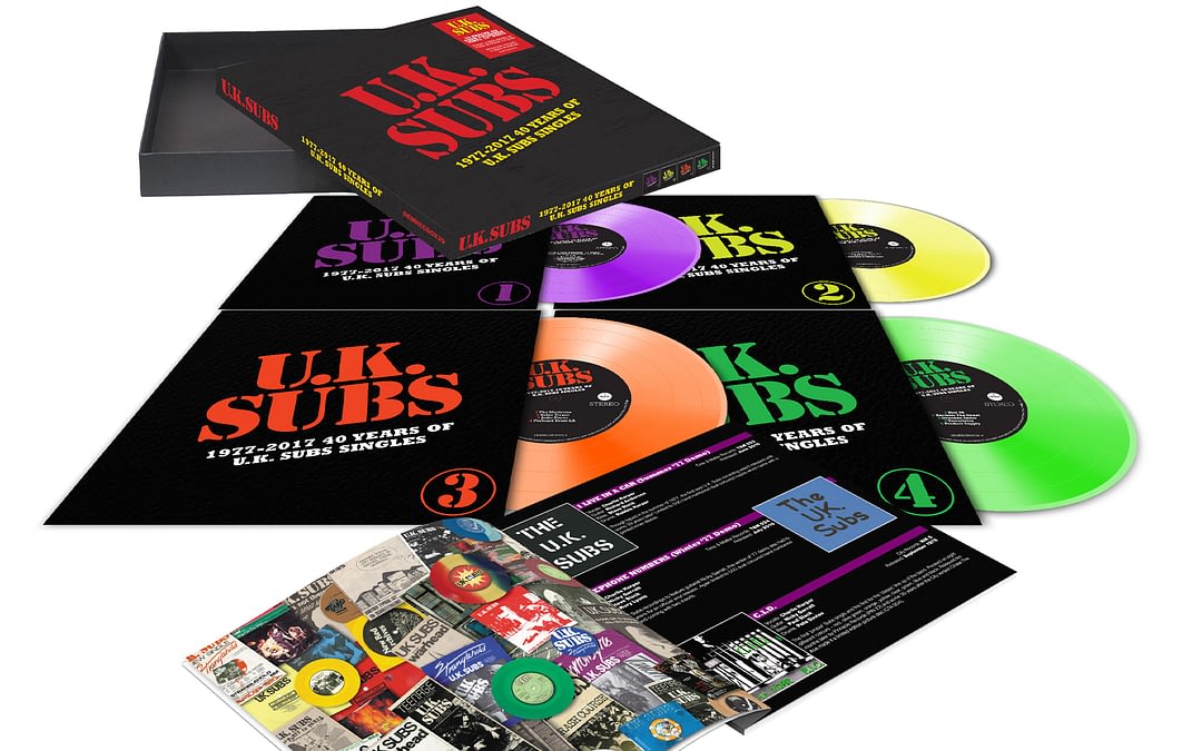 UK Subs 40 Years Vinyl